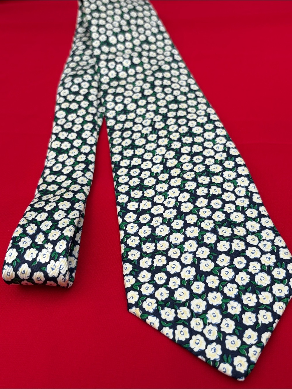 Brooks Brothers silk floral tie!